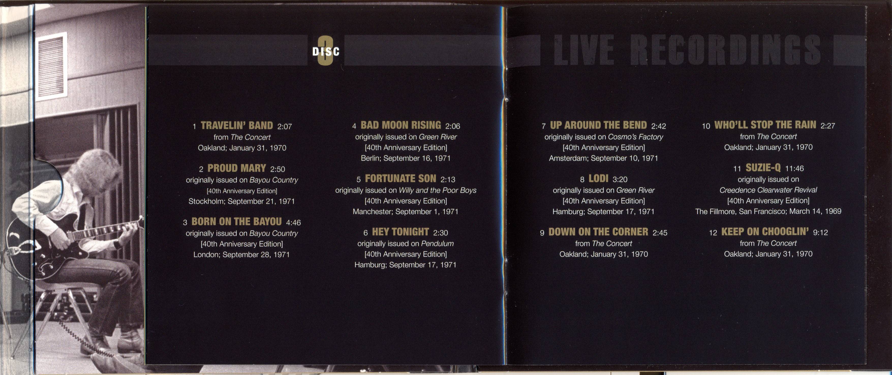 Creedence Clearwater Revival Ultimate CCR : Booklet 9